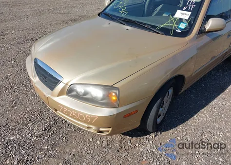 2004 Hyundai Elantra Gls/Gt from USA, damaged, VIN KMHDN46D44U852446